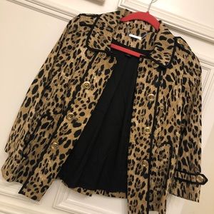 Leopard blazer